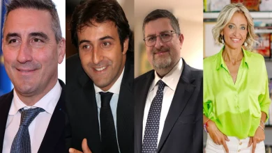 Top 4 candidati di centrodestra più votati alle Elezioni Regionali: Quaglieri, Gatti, Santangelo e Magnacca. 1 top 4