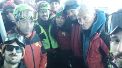 Campo Imperatore: I Soccorritori Bloccati Riusciti a Scendere a Valle 15 Campo Imperatore: I Soccorritori Bloccati Riusciti a Scendere a Valle