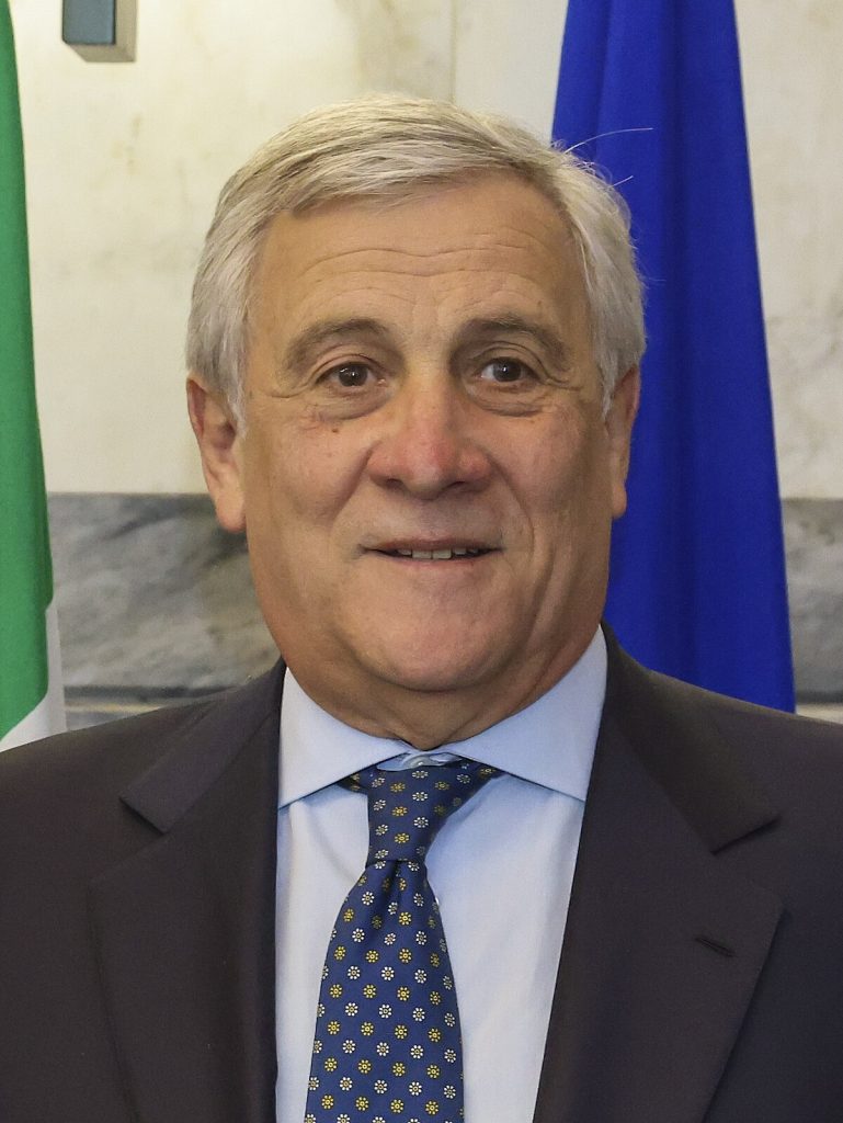 Antonio Tajani in Rome on 19 December 2023 cropped