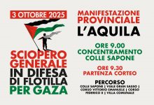 L'Aquila Si Mobilita: Sciopero Generale e Corteo per la Flotilla Palestinese