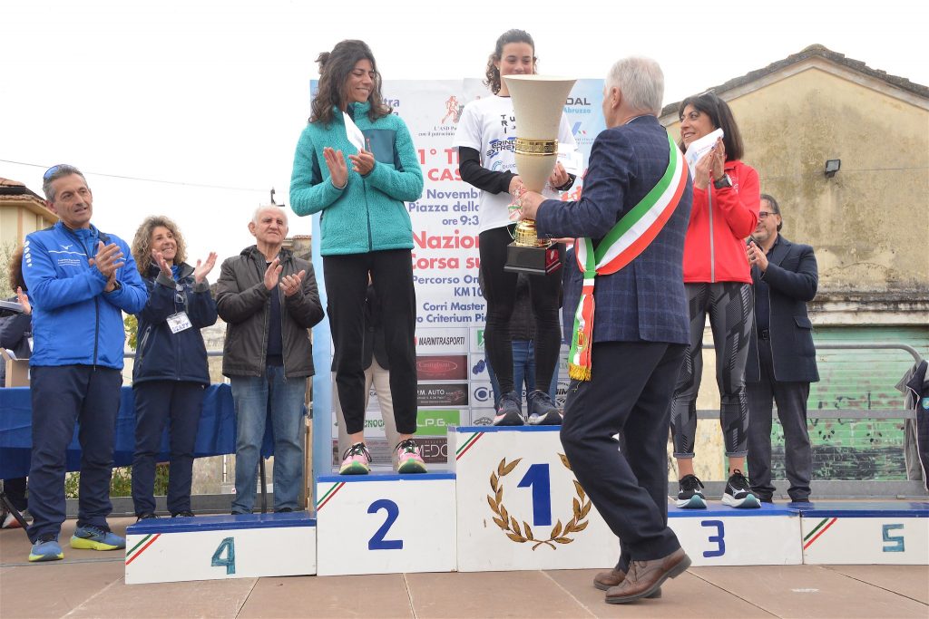 Trofeo Castelnuovo Vomano 16112025 podio femminile
