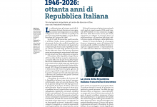 1946-2026: OTTANTA ANNI DI REPUBBLICA ITALIANA Un anniversario importante, al centro del discorso di fine anno del Presidente Mattarella 3 immagine 23