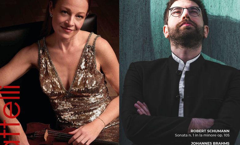 Domenica 15 febbraio in concerto per la Barattelli due artisti di livello internazionale: la violinista Carolin Widmann e il pianista Gabriele Carcano. 47 Locandina per internet 15 febbraio 2026