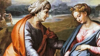 l'aquila città della cultura, "la visitazione di Raffaello".