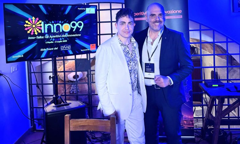 «Le idee migliori nascono davanti a un aperitivo» - Il primo Inno-Talk conquista L'Aquila: sala gremita per il debutto di Inno99 1 203953